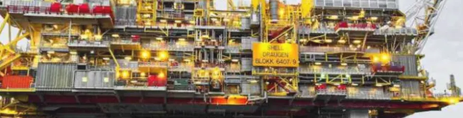 Image d'une plateforme en lien avec les énergies fossiles