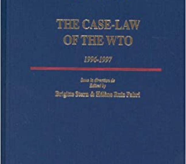 La jurisprudence de l'OMC / The Case-Law of the WTO : 1996-1997
