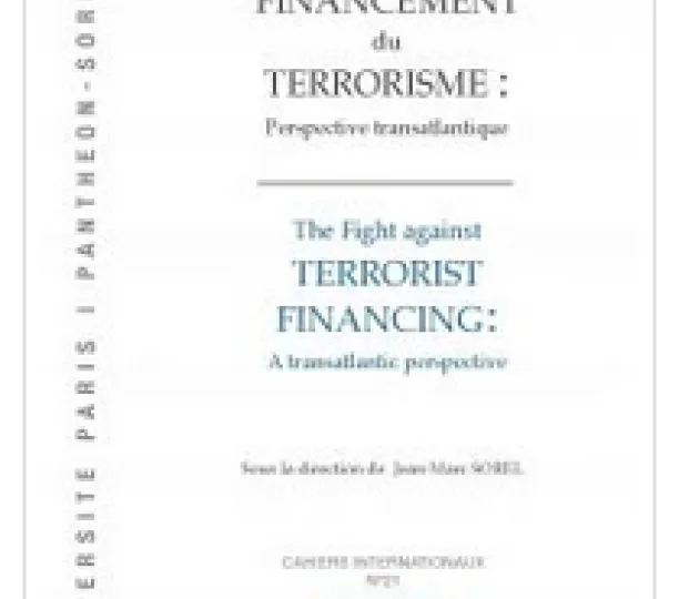  La Lutte contre le financement du terrorisme