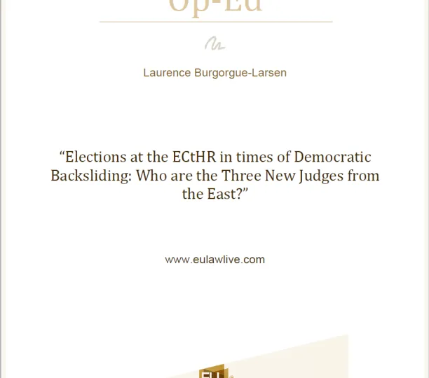 Elections at the ECtHR in Times of Democratic Backsliding